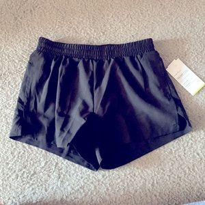 Old Navy Active Go-Dry Cool Black Shorts Size L 10/12 New With Tags